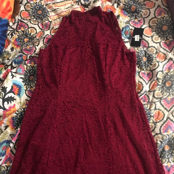 American Living Dresses & Skirts - Beautiful red lace dress, NEVER WORN WITH TAGS!!!!